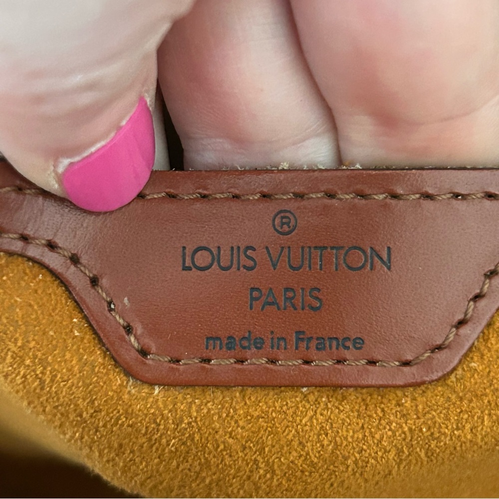 Vintage Louis Vuitton Gobelins Kenyan Fawn Brown Epi Leather GM Backpack - Picture 10 of 15